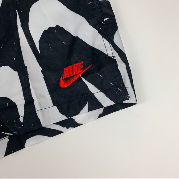 Nike Woven Swoosh All Over Print Shorts - Picture 3 of 5